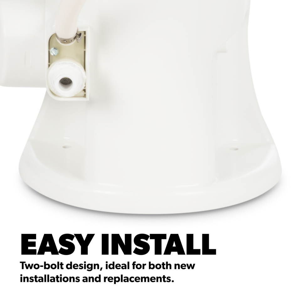 Dometic 310 Series Toilet w/o Sprayer, Standard Height